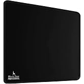 Black Deer Gaming Mouse Pad, Mouse Pad, Edge Stitched, Anti-Slip Base, Office Type, Smooth Surface, Desk Coaster (35