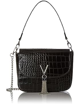 Valentino by Mario Valentino Damen Divina Business Tasche, Schwarz (Nero), 8.0x17.0x23.0 cm