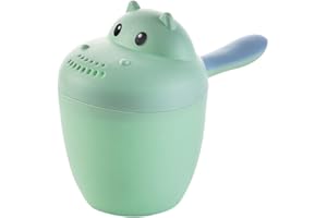 ISAKEN Tazza di Risciacquo per Bagnetto, Cartone Animato Shampoo Tazza, Risciacquo Cup Cucchiaio da Doccia Shampoo Cup, Tazza per Lavare Capell per Bambini Piccoli Neonat