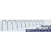 Mustad 1523D Beyaz &Ccedil;apraz 100'l&uuml; İğne 12 No.