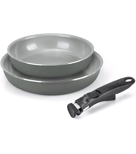 Padella Moneta 24 Cm, Rivestimento FineGres Senza PFAS, Per Tutti I Fuochi Inclusa Induzione, Made In Italy