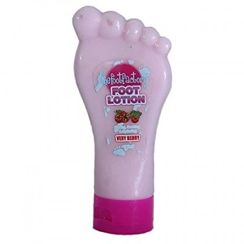 THE FOOT FACTORY SCRUB SOAK LOTION LEVANDER VERY BERRY MINT LEVANDER CHAMOMILA 180ML 100ML *FAST SAME DAY DISPATCH ONCE PAYMENT IS CLEARED (FOOT LOTION VERY BERRY 3)