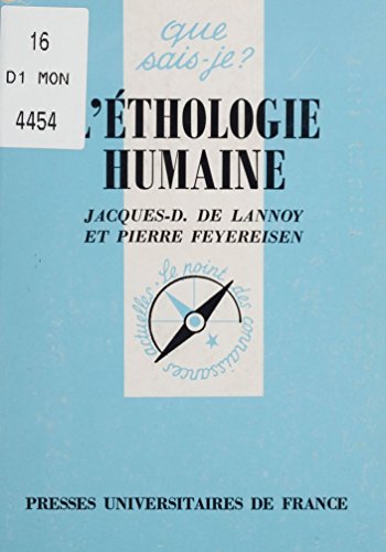 Download L'Éthologie humaine (Que sais-je ? t. 2339) Download L'Éthologie humaine (Que sais-je ? t. 2339)