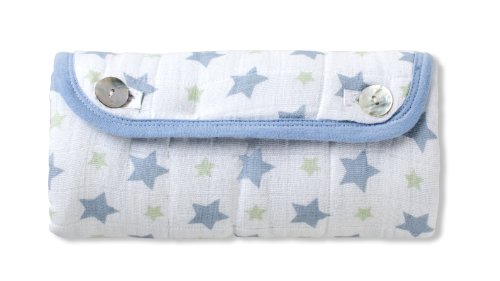 aden + anais 100% Cotton Muslin Portable Changing Pad, Prince Charming