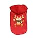 Produktbild Weihnachten Santa Claus Stillshine - Hund Pet Kleid Winter Bekleidung Kleidung für Holiday Festival Party (M, Stil 7)