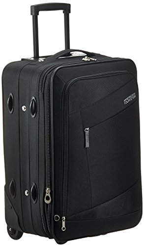 American Tourister Elegance Plus 55 cms Black Soft sided Suitcase (87W (0) 09 001) RS.2683 (52.00% Off) - Amazon