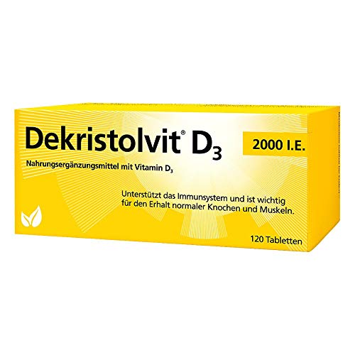 Price comparison product image Dekristolvit D3 2000 I.E. Tabletten