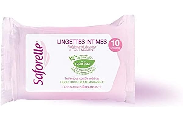 Saforelle 10 Toallitas Intimas