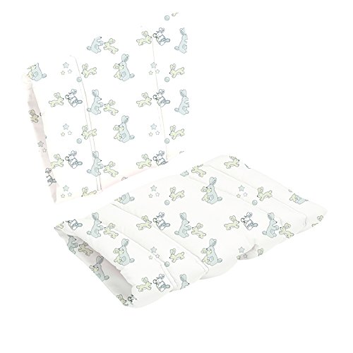BabyDan Danchair High Chair Comfort Cushion - BunnyHop Grey