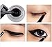 Cosmetic Waterproof Eyeliner Gel and Brush Black Professional Makeup