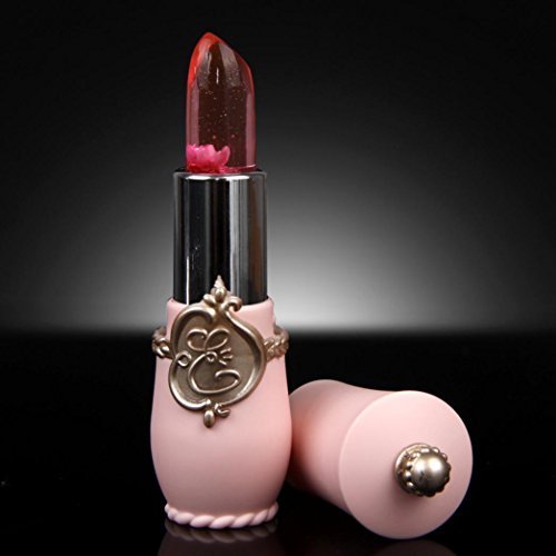 Bluestercool Wasser Shine Moisturize Make-up Lippenstift Lip Gloss 8 Farben Für Schönheit – Zufällige Blume - 5