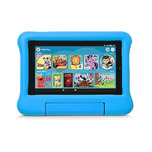 Kid-Proof Case for Fire 7 Tablet (Compatible with 9th Generation Tablet, 2019 Release), Blue