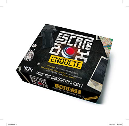 Télécharger Escape box Enquête Livre eBook France