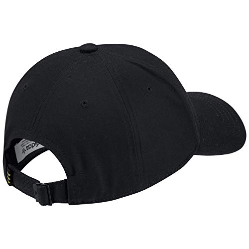 Adidas Originals Spring Summer 2020 adicolor baseball cap in black and gold  - FM1675