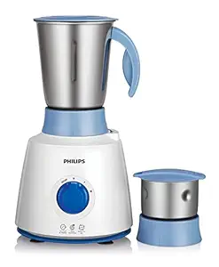 Philips Daily Collection HL7600 500-Watt Mixer Grinder with 2 Jar (White/Blue)