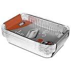 Weber 6416 Alu-Tropfschalen groß, 10 Stück – Bild 1