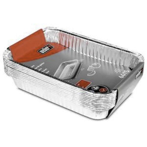 Weber 6416 Alu-Tropfschalen groß, 10 Stück