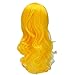 S-noilite® Stylish 60cm Long Curly Full Head Wigs Cosplay Costume Party Fancy Dress Anime Wig Yellow