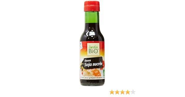 Jardin Bio Sauce Soja Sucree 125 Ml Lot De 3 Amazon Fr Epicerie