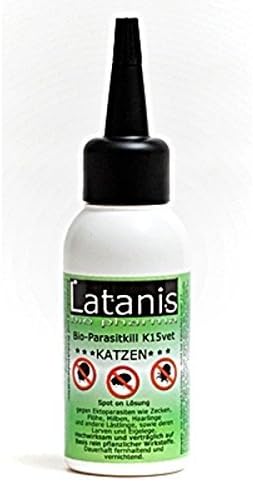 LATANIS Parasite resistance Bio-parasite K15VET SPOT-ON SOLUTION 1.4 oz for cats
