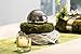 Produktbild HIKO-EVENTDEKO Ostern Tischdekoration Vintage Nr.91 Tischgesteck, Gesteck Weidenkranz Weiss Mooskranz und Silberkugel Shabby Chic