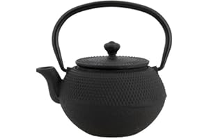 MENASTYL NOVASTYL – Théière en fonte noire OSAKA – 35CL - Inspirée de l'art japonais - 7321422