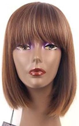 GBDSD Discoball Short Curly Wig Charming Lady Bob with Fringe Wave Full Lace With Wig Cap for Women Cosplay Party Daily Use