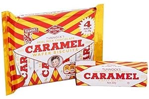 Tunnock mjölk choklad karamell wafer 4 x 26,5 g