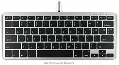 MatiasSlim One US Keyboard for iPhone and PC