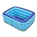 Produktbild LRXHGOD Aufblasbare badewanne aufblasbares Pool Faltbare Dicke warme Kinder blau Kinder badewanne blau,150x110x50cm