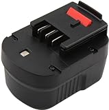 Ersetzt: Black & Decker: A12 A12EXE A12EX A1712 FS120B FSB12 HPB12 / Firestormr: FS120B FS120BX