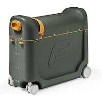 Stokke JetKids by BedBox, Golden Olive - Ride On Case & Flight 
