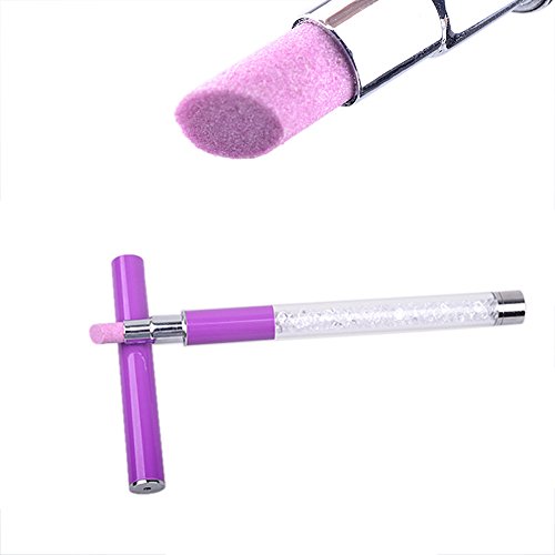 Yistu Nail Art Pens,Useful Cool Manicure Carved Pen (Clear)