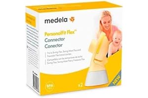 Medela Flex Connector für PersonalFit Flex Brusthauben - Zubehör für Milchpumpe Swing Flex und Swing Maxi Flex (Spanische Version)