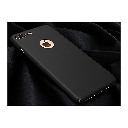 Negro Ultra-delgado Funda Case Cover y Protector de Pantalla Para Apple iPhone 7 Plus 5 5 pulgadas Vooway   MS70196