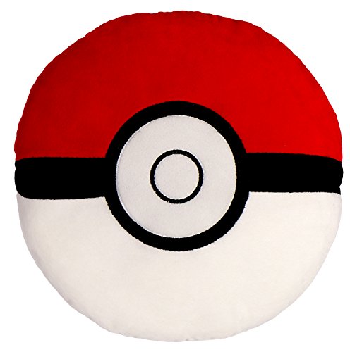 Pokemon Kissen / Kuschel 30 cm im Pokemon Poke-Ball Design