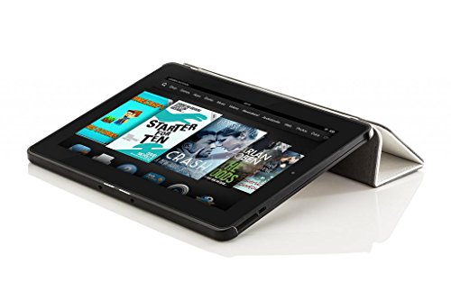 Forefront Cases® Neue Leder Hülle / Tasche / Case / Cover für Amazon Fire HD 6 Tablet (Oktober 2014) – Rundum-Geräteschutz und intelligente Auto-Sleep-Wake-Funktion mit 3-JAHRES-GARANTIE VON Forefront CASES – inkl. Eingabestift und Displayschutz - 3