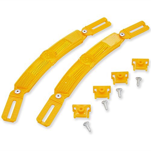 1 Paar Fahrrad Speichen Reflektor ACHTUNG Licht Fahrrad Felge Reflektierende MTB Road Bike Spoke Lichter Fahrrad-Zubehör - 2