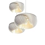 ★ Mit ihrer Verbindung aus Ästhetik und Qualität sorgt die langlebige Deko-Leuchte für eine hervorragende Beleuchtung und ein gemütliches Ambiente - die stilvolle Hängeleuchte in Form einer Knospe ist ein wahrer Blickfang und passt als geschmackvolles Deko-Element wunderbar über einen Esstisch oder ins Wohnzimmer, kommt aber auch als Schlafzimmer-Lampe, Flur-Lampe, Wohnzimmer-Leuchte, Esszimmer-Lampe, Esstisch-Lampe und Kinderzimmer-Lampe zum Einsatz