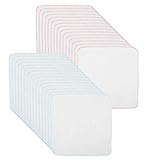 🌸 Baumwolle Mulltücher: 🌸Hergestellt aus 100% Bio-Baumwolle, fühlt sich weich an. Sanftes Peeling, schadet Ihrer Haut nicht, für ein erfrischendes und angenehmes Erlebnis