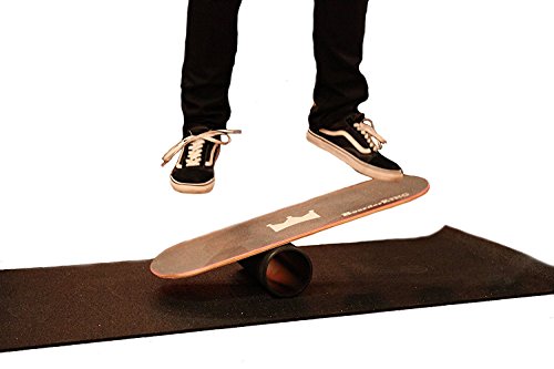 Indoorboard „BoarderKING“ Skateboard Surfboard Balanceboard – surfen im Wohnzimmer - 8