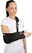 Produktbild ArmoLine Armschlinge, atmungsaktives Netzgewebe, für Erwachsene, Schwarz gebrochene Armbinde für gebrochene Handgelenke, Schulter, Wegfahrsperre (M)