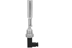 VIKYE Sensore di livello liquido, G1/2 "DC0-220V 304 Sensore di livello dell'acqua in acciaio inossidabile Interruttore a galleggiante per anatra, Interruttore a galleggiante per anatra G1/2"