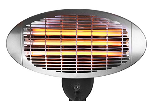 2.000 Watt Firefly Quarz-Heizstrahler, Wickeltischheizstrahler, höhenverstellbar mit 3 Wärmestufen - 2