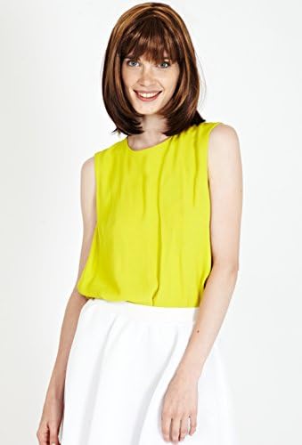 Premium Quality Short Face Frame Blonde (27C/33) and Auburn Wig