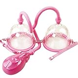 Yiwa Breast Enlarge Pump Breast Massager Enhancer Large Size Electric Breast Enlargement Pump with Twin Cups