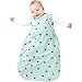 Produktbild Woolino Baby-Schlaf Tasche 4 Jahreszeiten grundlegende Merino Wolle Baby-Schlafsack 0-6 Monate Kronen