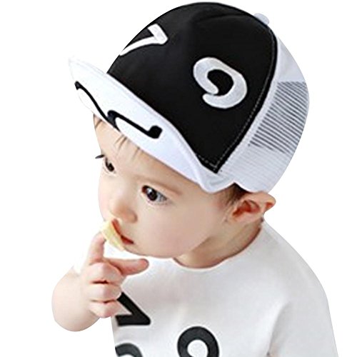 Preisvergleich Produktbild Everpert Baby-Hüte-Baseballmütze-Baby-Barett... (weiß)