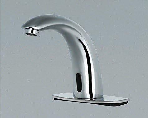 Tourmeler Automatic Faucet Sensor Wash Basin Mixer With Polished Chrome Bathroom Sensor Basin Sink Mixer Taps, Sensor Faucet