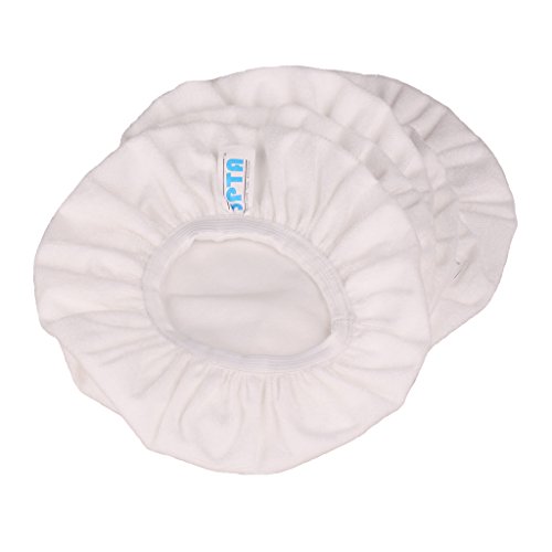 SPTA Wachs-Polierhaube 5er-Set, max. 240 mm Durchmesser Fur 220mm-250mm Auto-Poliermaschine - 3